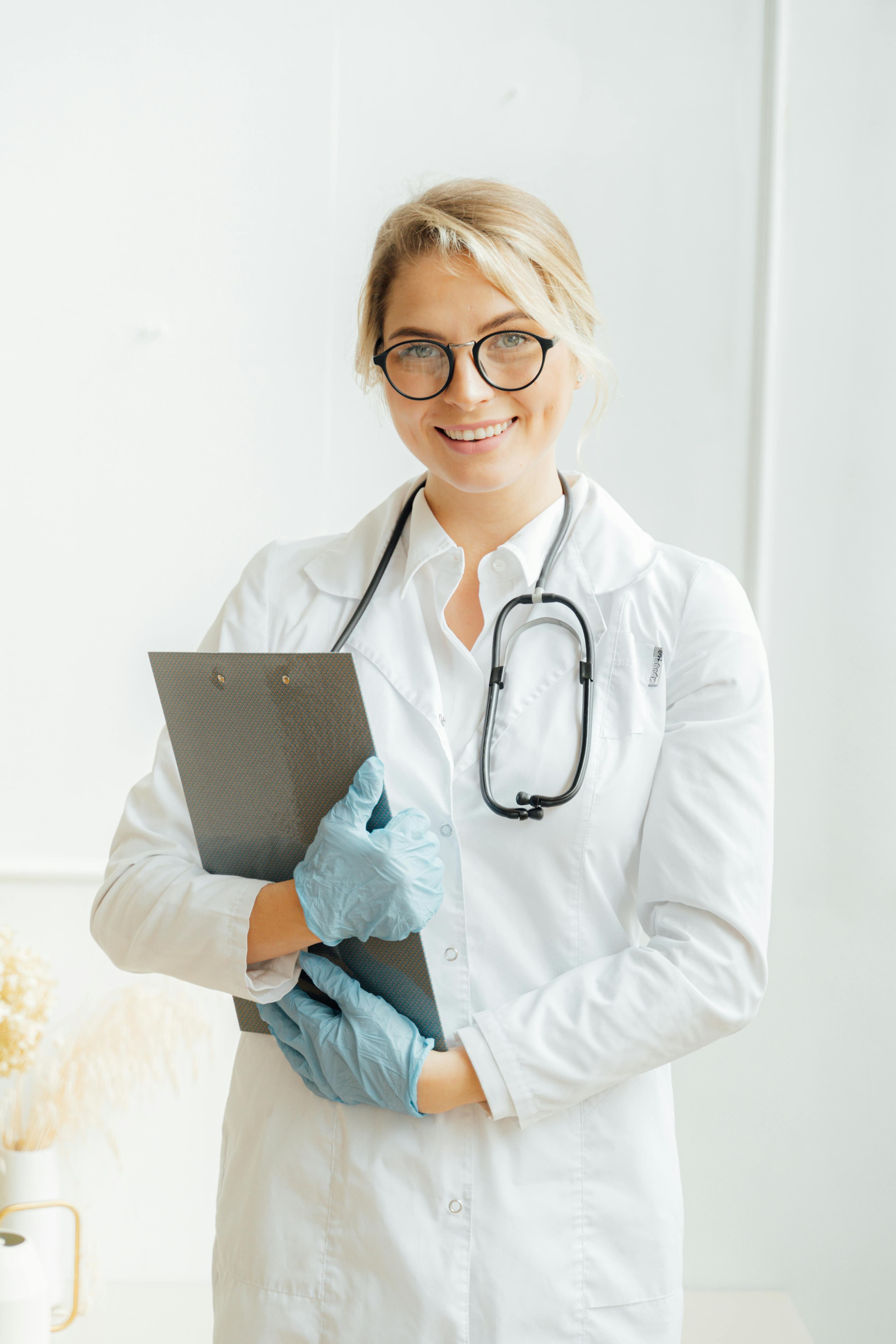 Doctor smiling