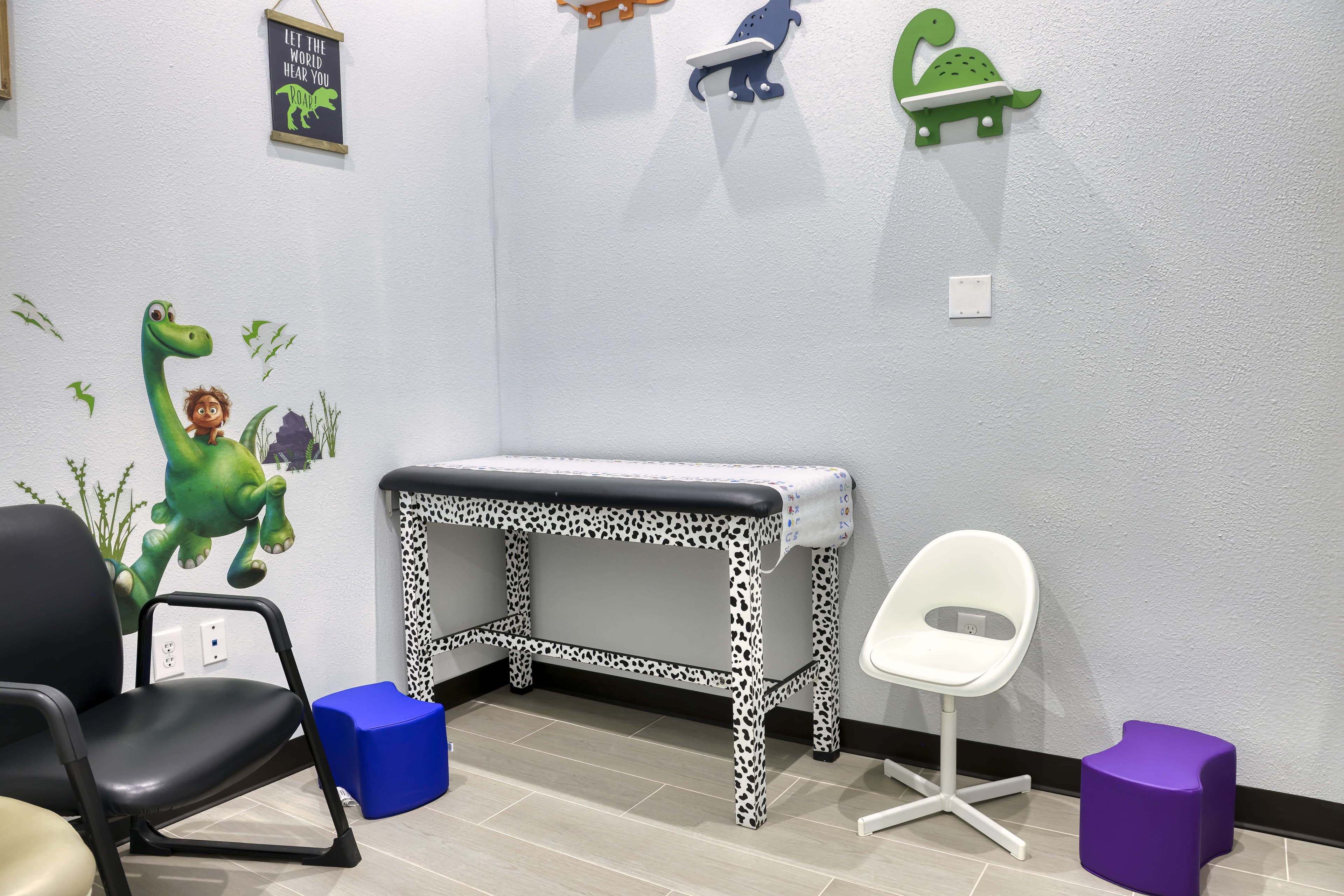 Pristine New Caney examination room